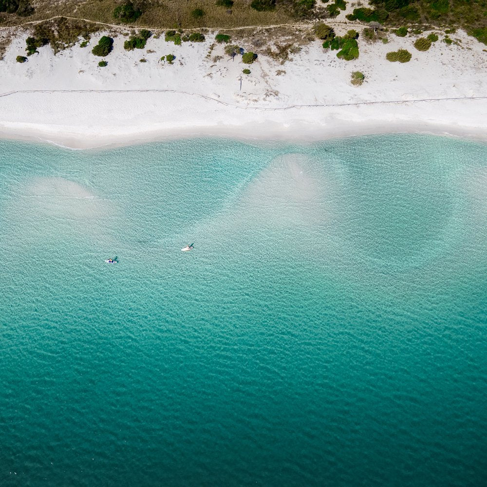 Pristine Beach Paddleboarding