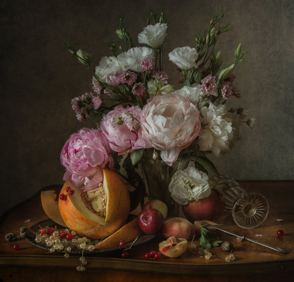 Elegant Floral Still Life