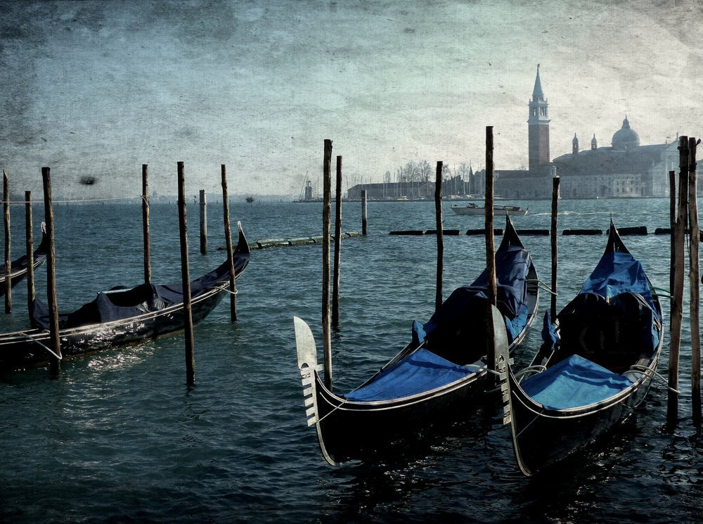 Venetian Gondolas Serene