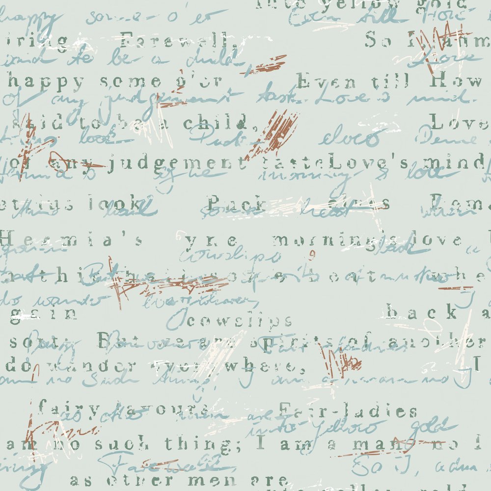 Faded Literary Script
