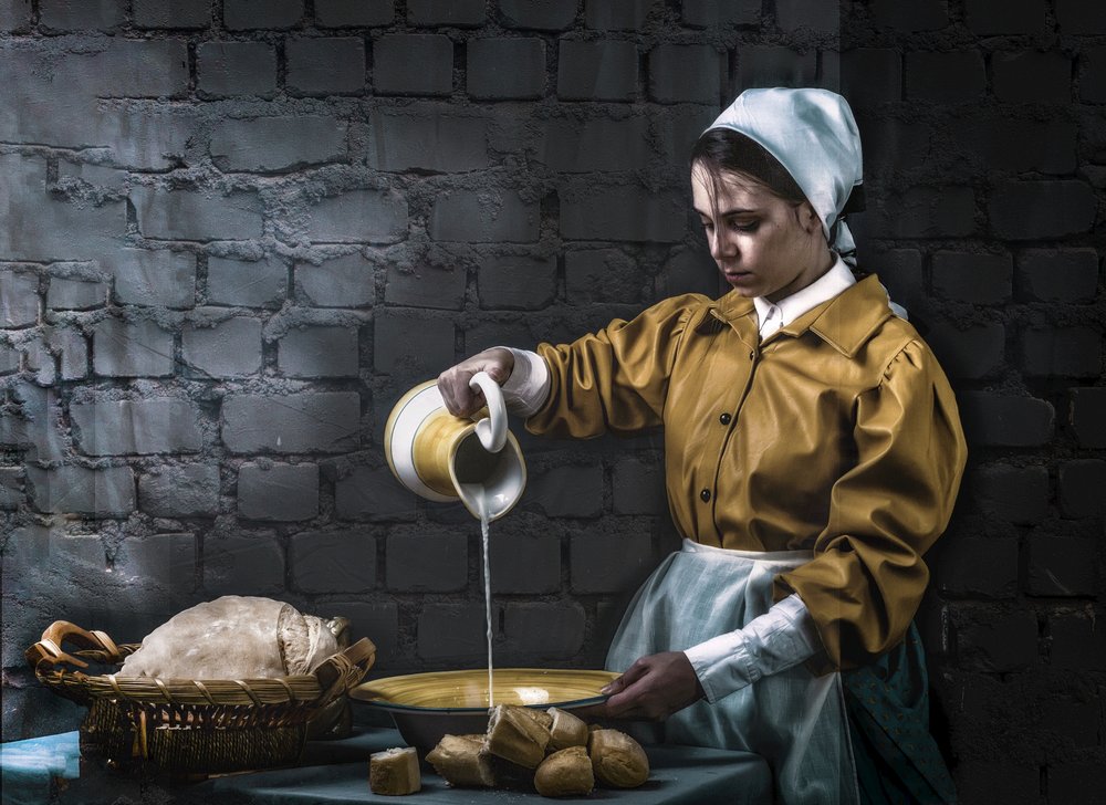 Dutch Kitchen Milkmaid