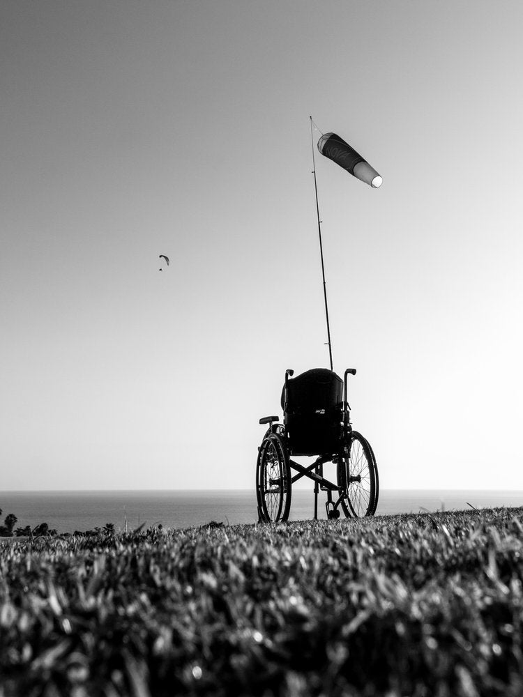 Empty Wheelchair View