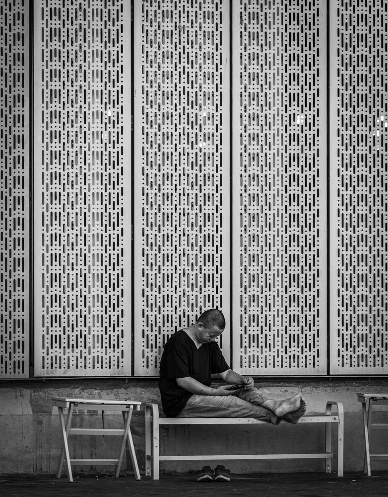 Urban Bench Solitude