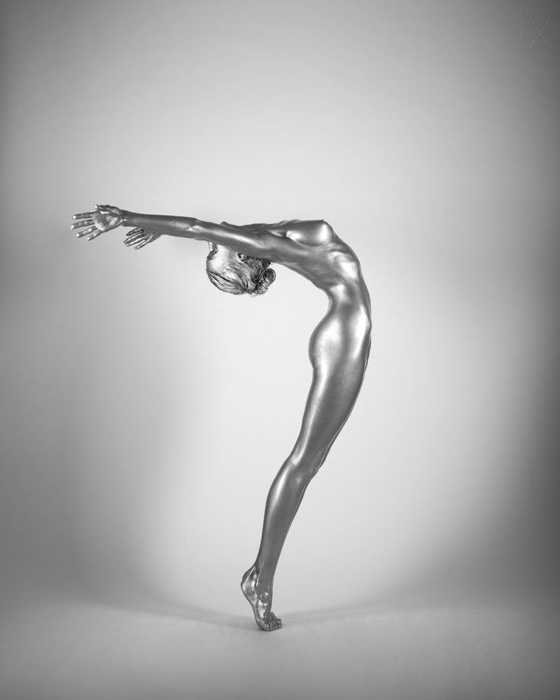 Graceful Silver Figure