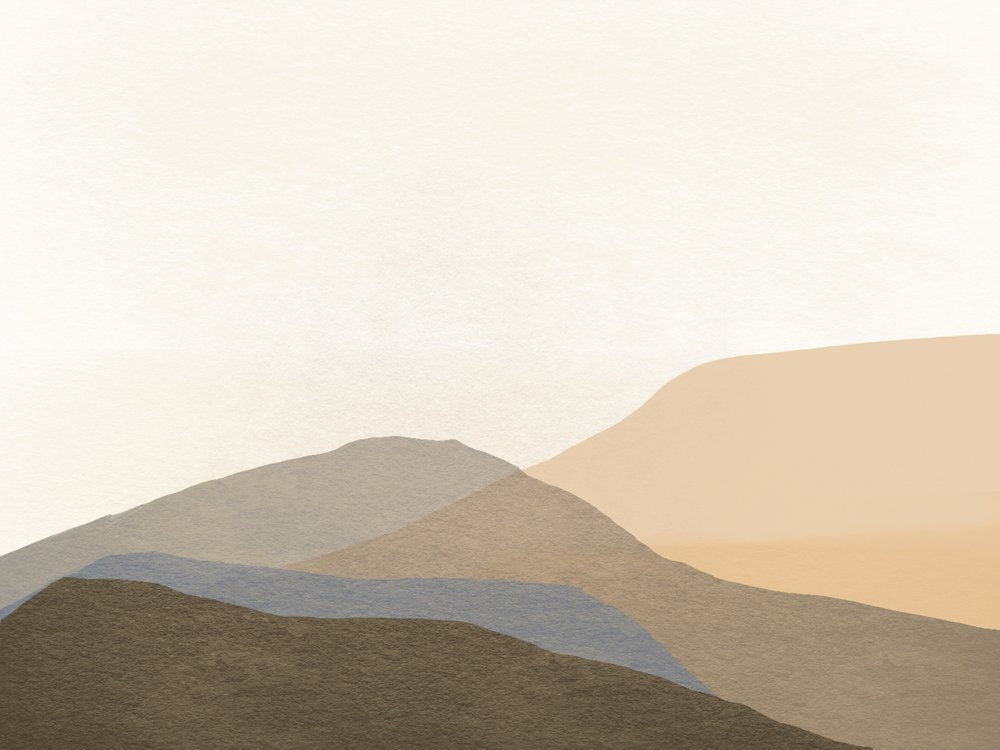 Layered Mountain Horizon