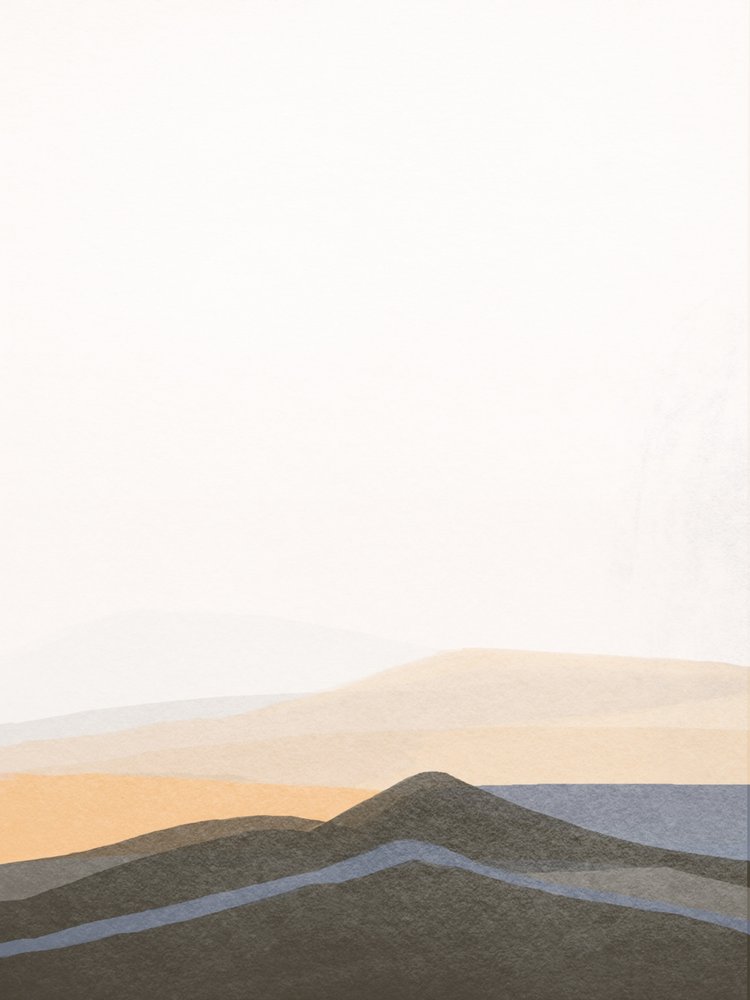 Abstract Desert Horizon
