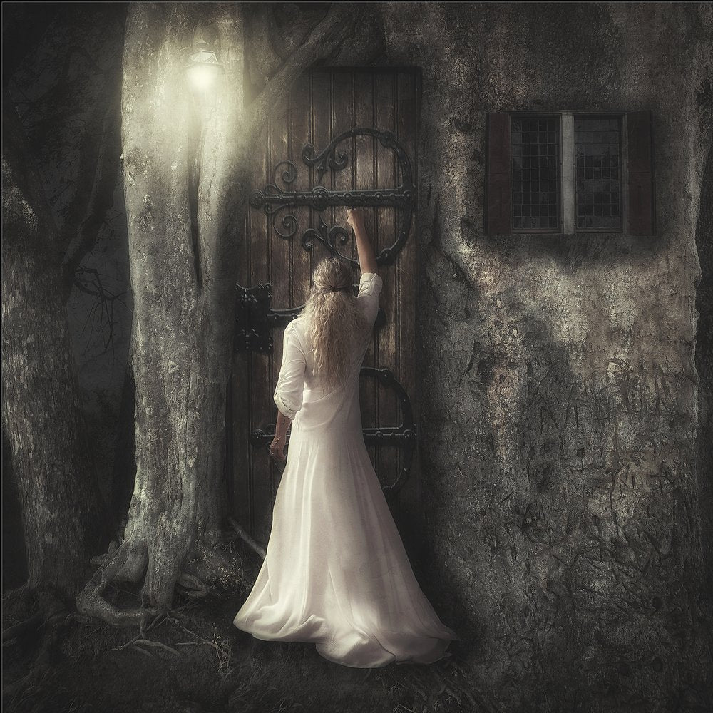 Woman At Enchanted Door