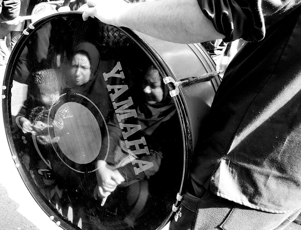 Reflected Mother Child