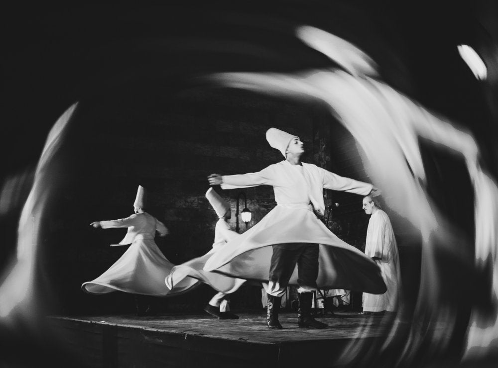 Whirling Dervishes in Motion