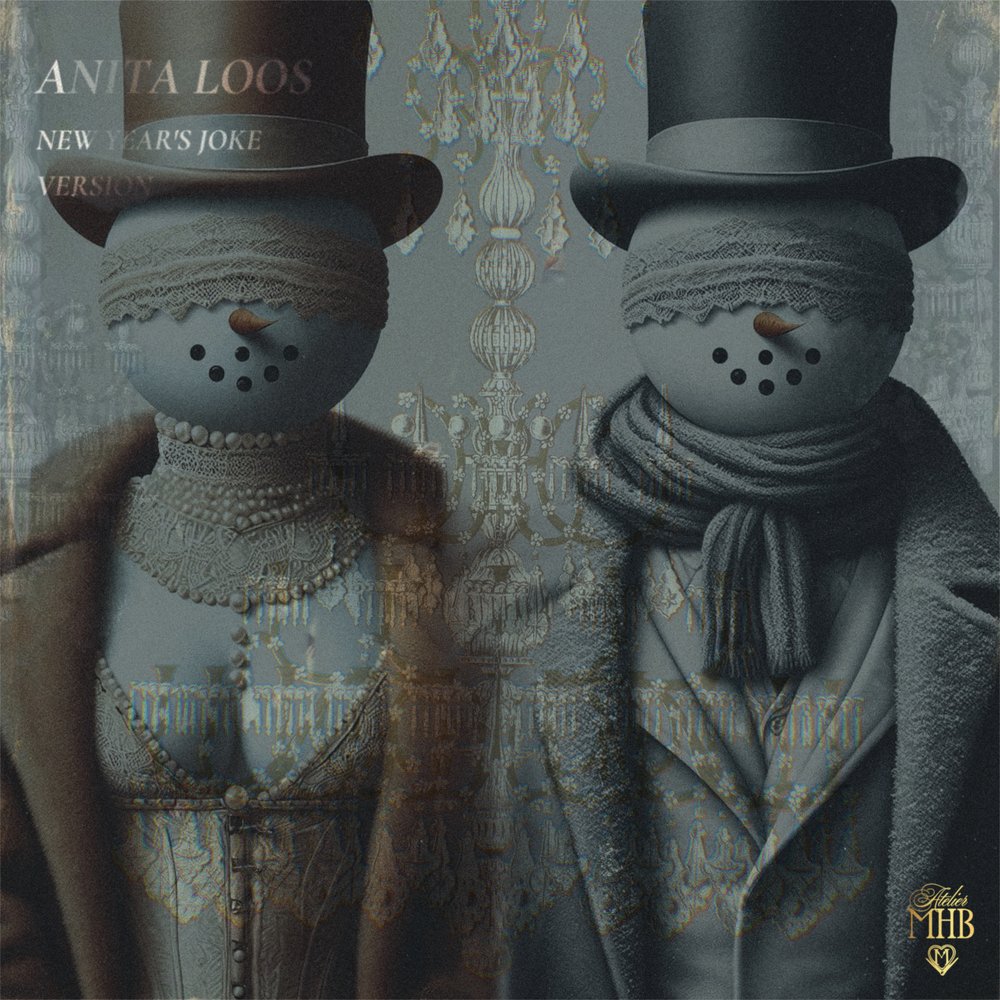 Elegant Blindfolded Snowmen
