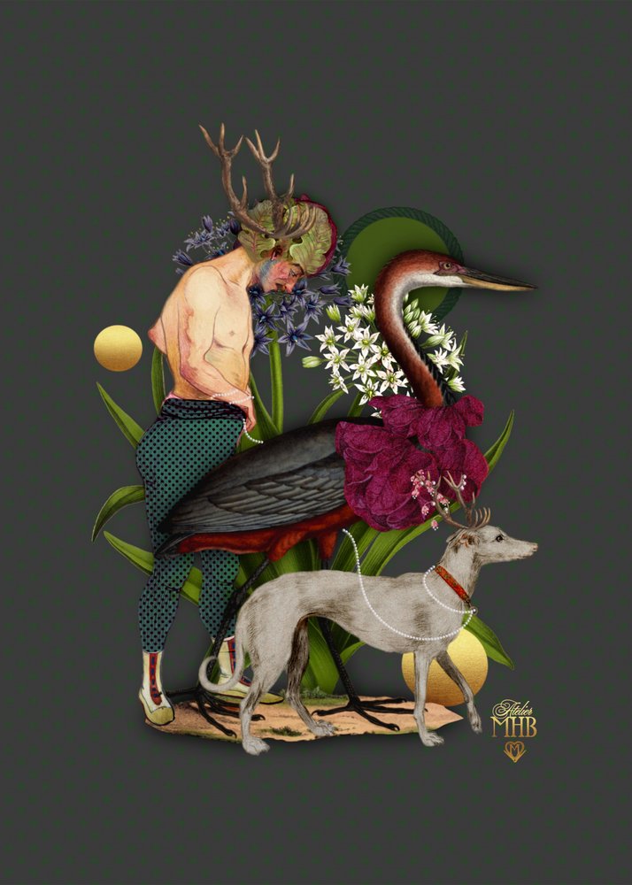 Whimsical Antlered Companions