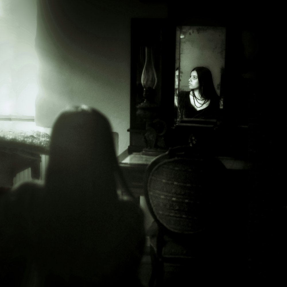 Gothic Mirror Gaze