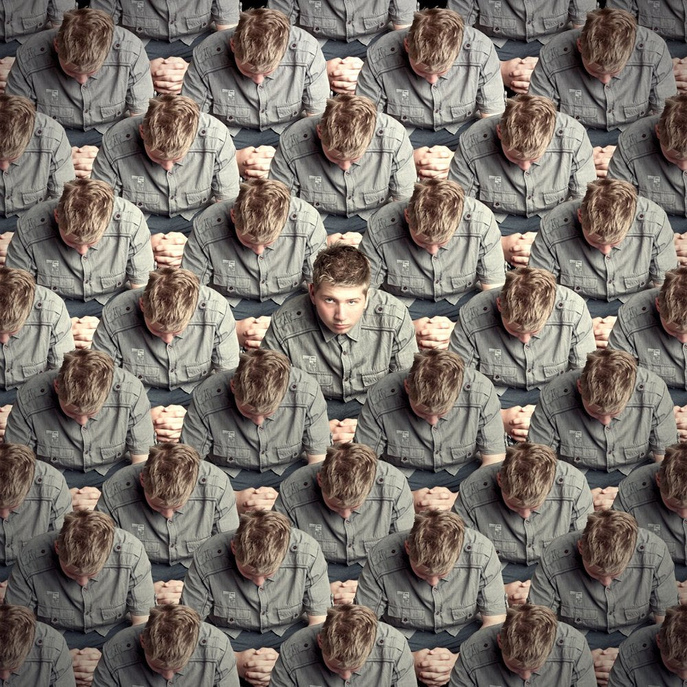 One Man Stands Out