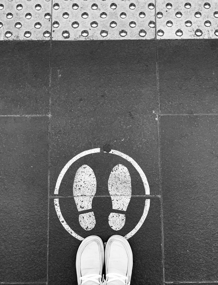Standing On The Mark