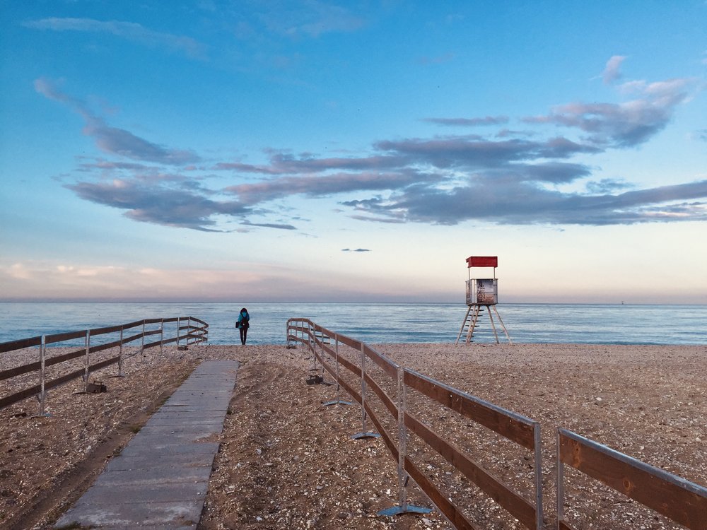 Quiet Beach Morning
