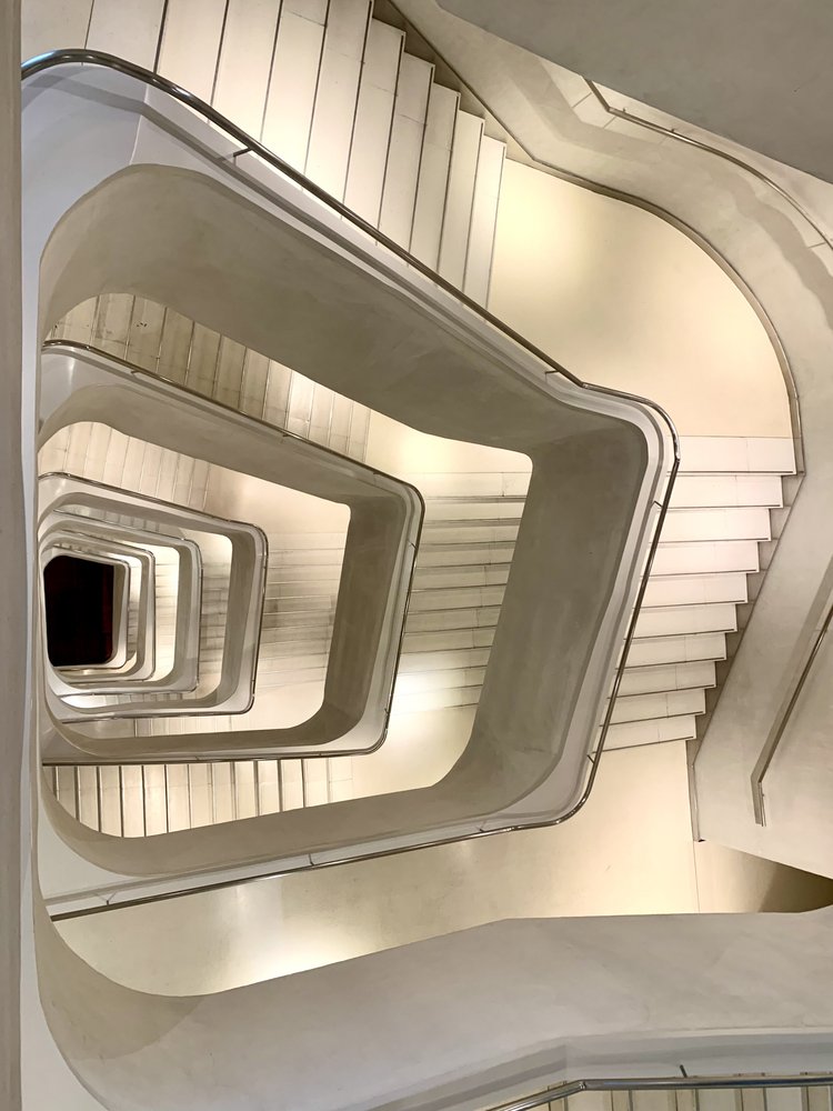 Modern Stairwell Perspective