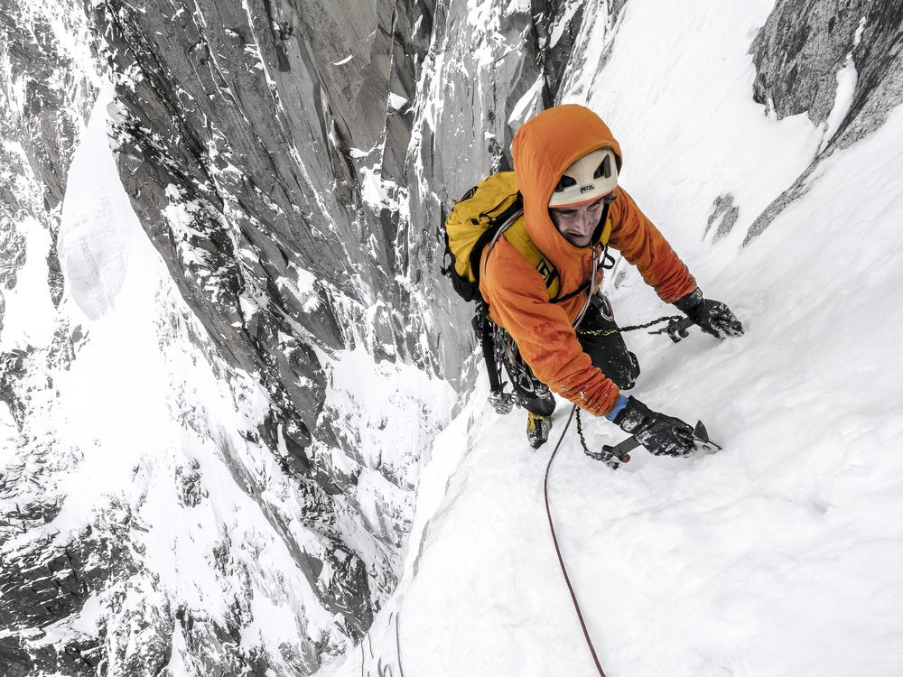 Icy Mountain Ascent
