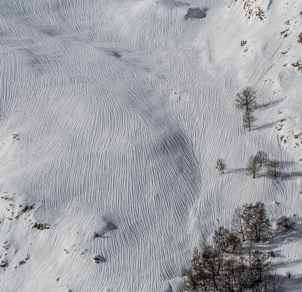 Snowy Mountain Patterns