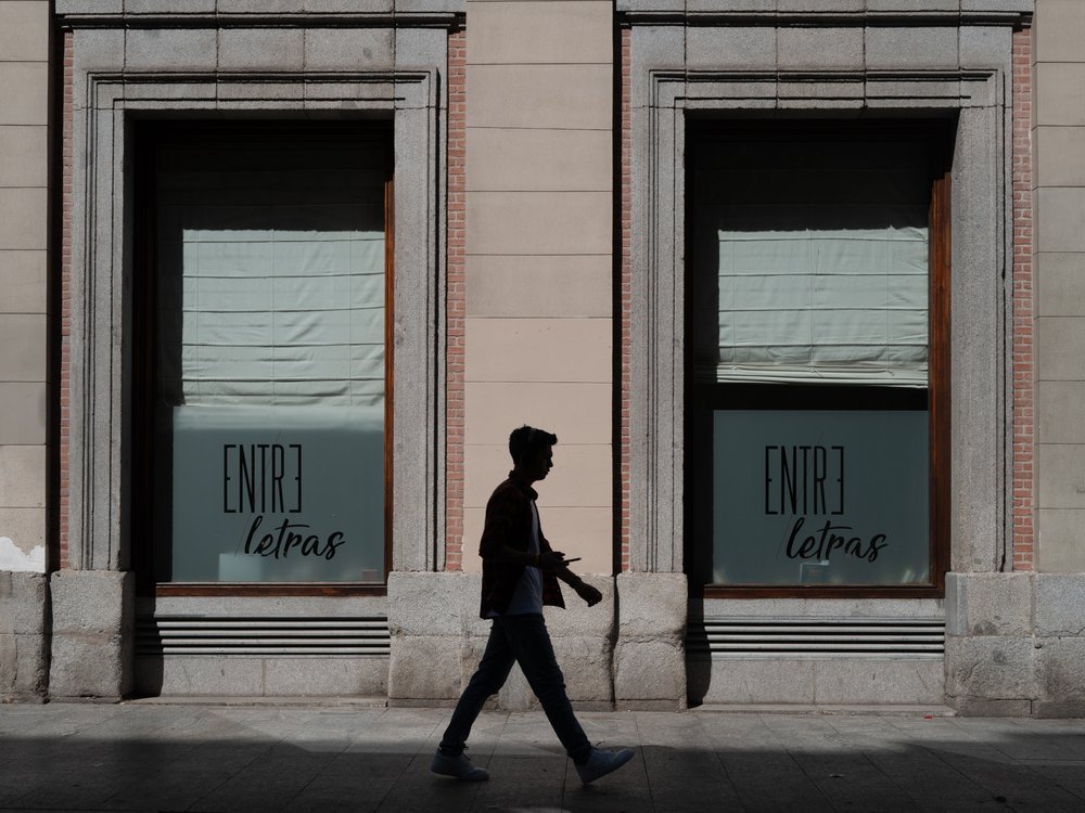 Urban Silhouette Walker