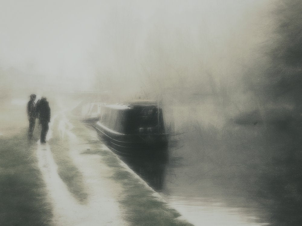 Misty Canal Walk