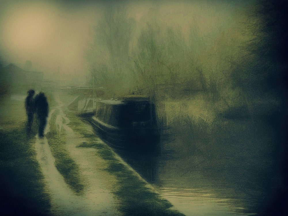 Misty Canal Walk