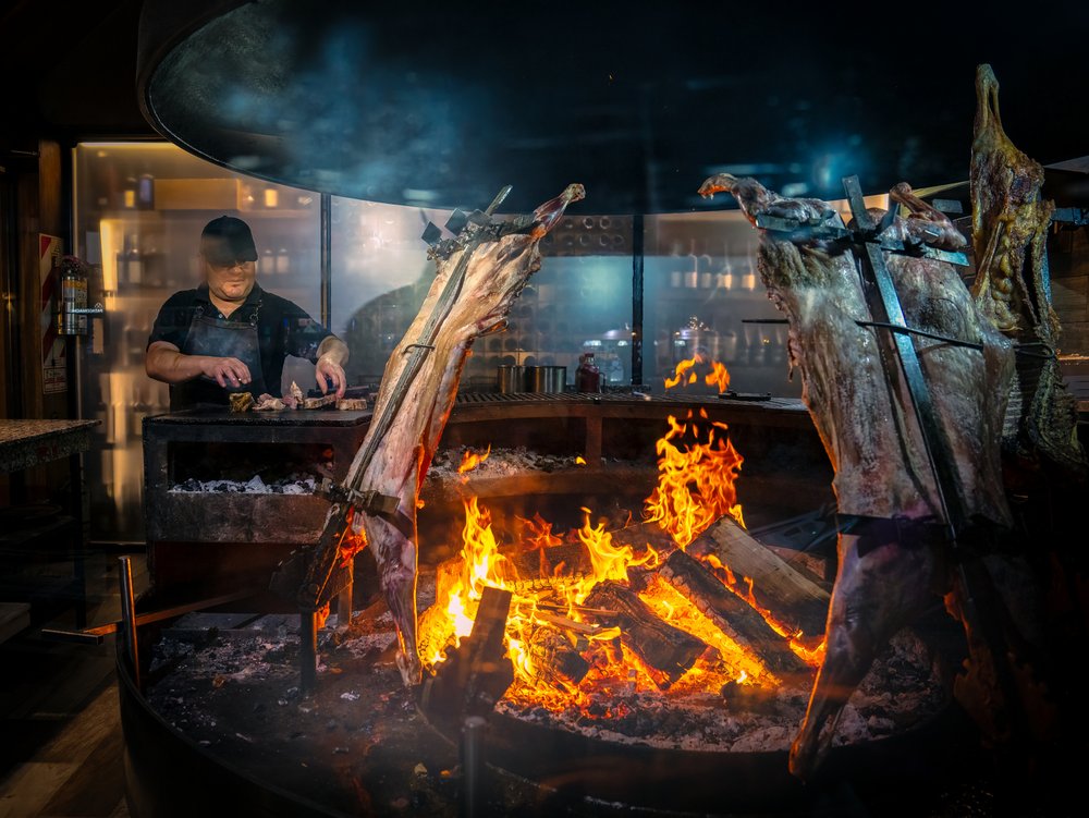 Live Fire Meat Roast