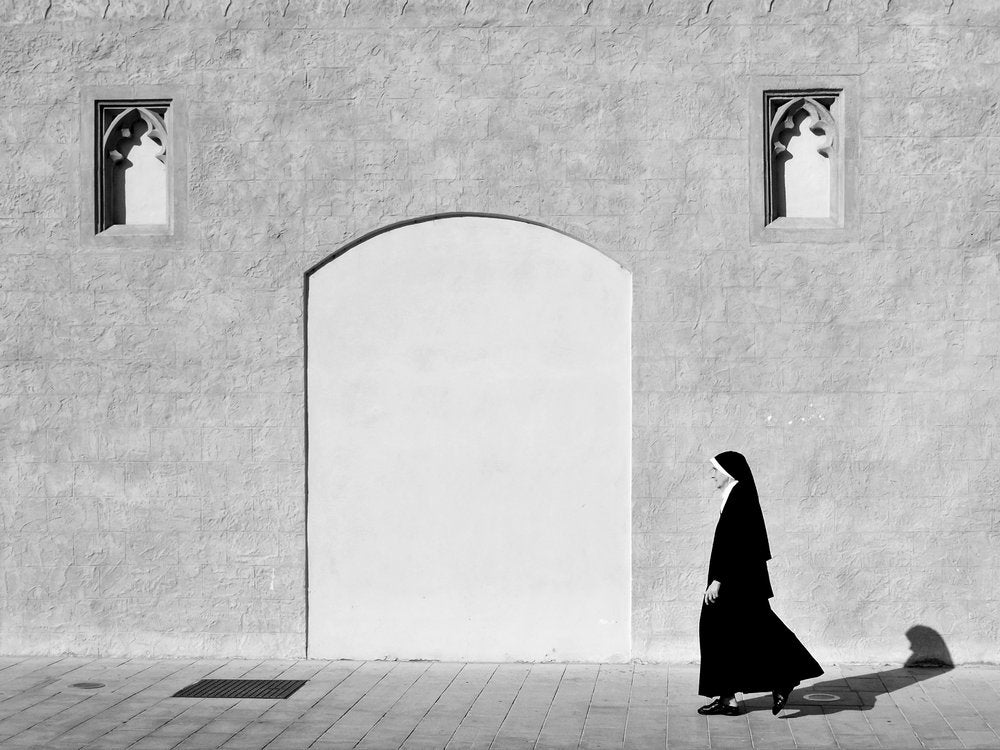 Nun and Archway