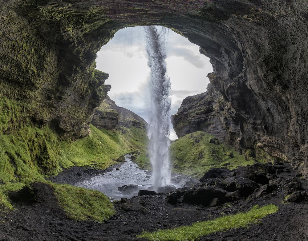Inside The Waterfall Cave