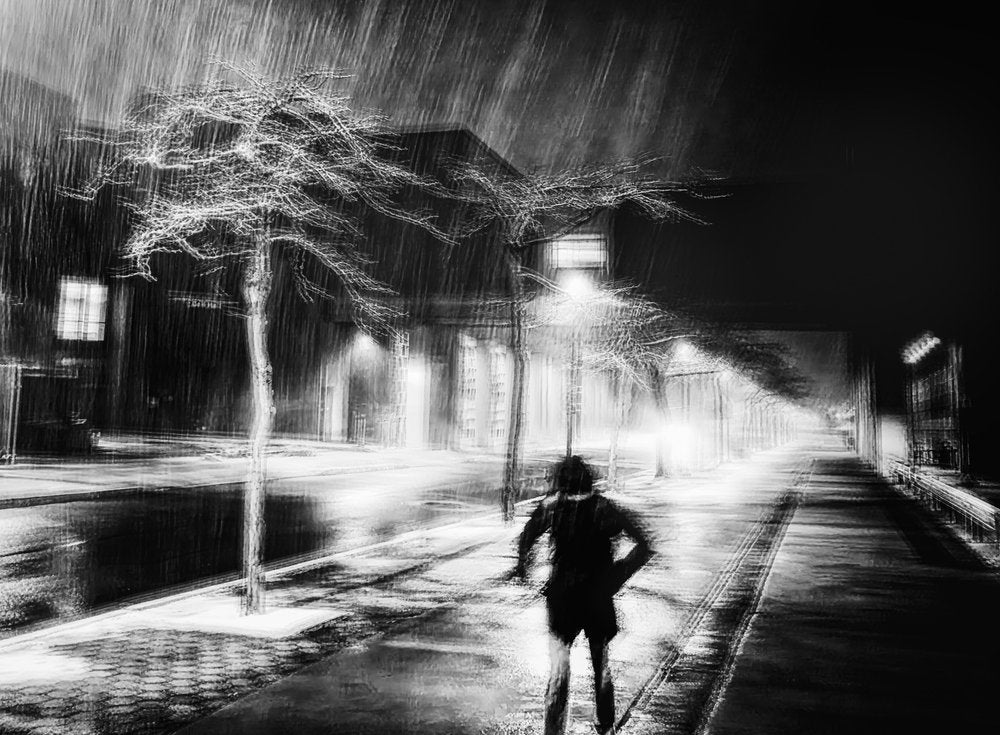 Rainy City Night