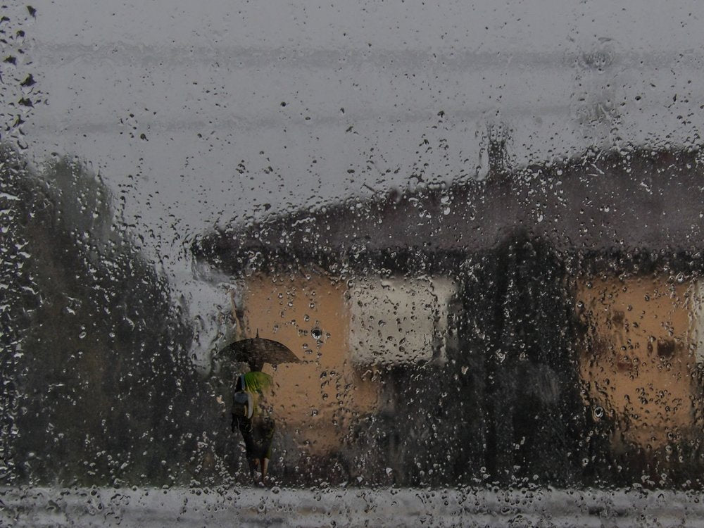 Through A Rainy Window