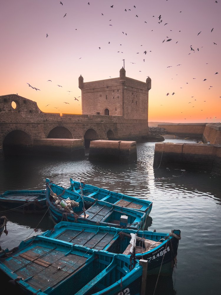 Historic Harbor Sunset