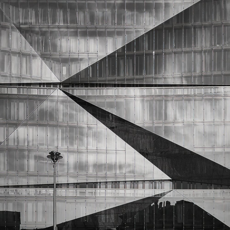 Geometric Glass Facade