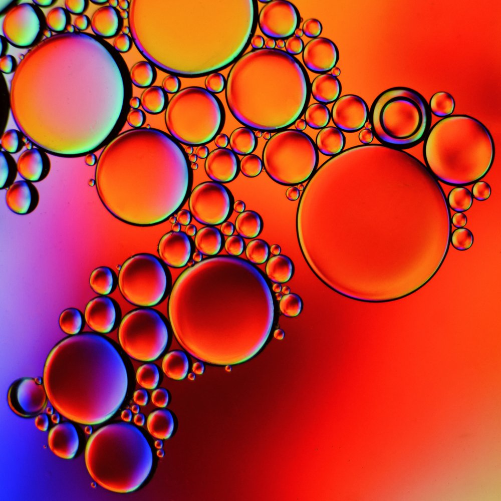 Vibrant Oil Drops