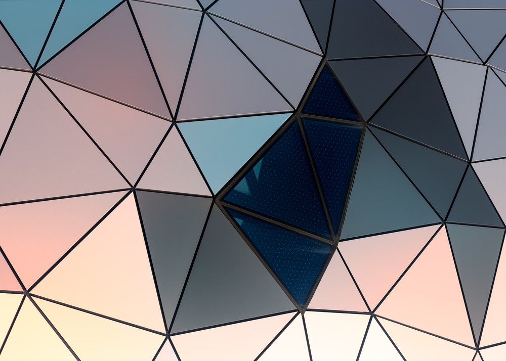 Abstract Geometric Facade