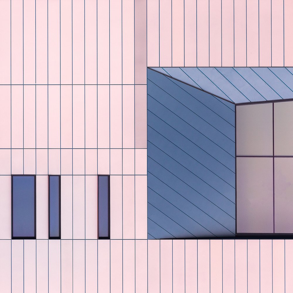 Pastel Urban Geometry