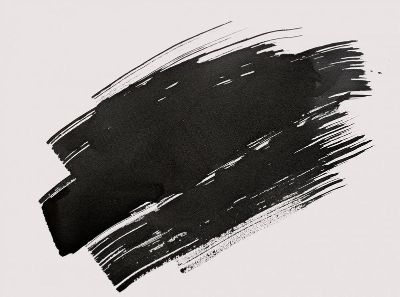 Black Brush Stroke