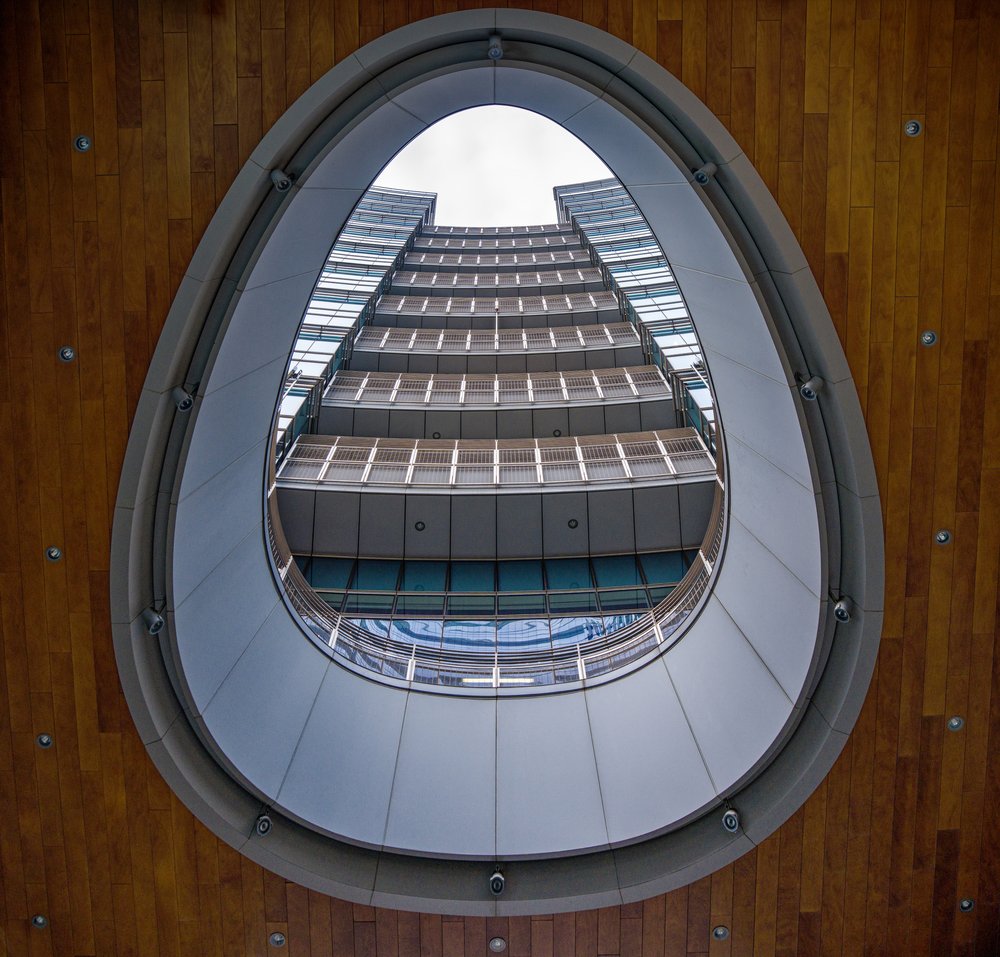 Modern Oval Architecture