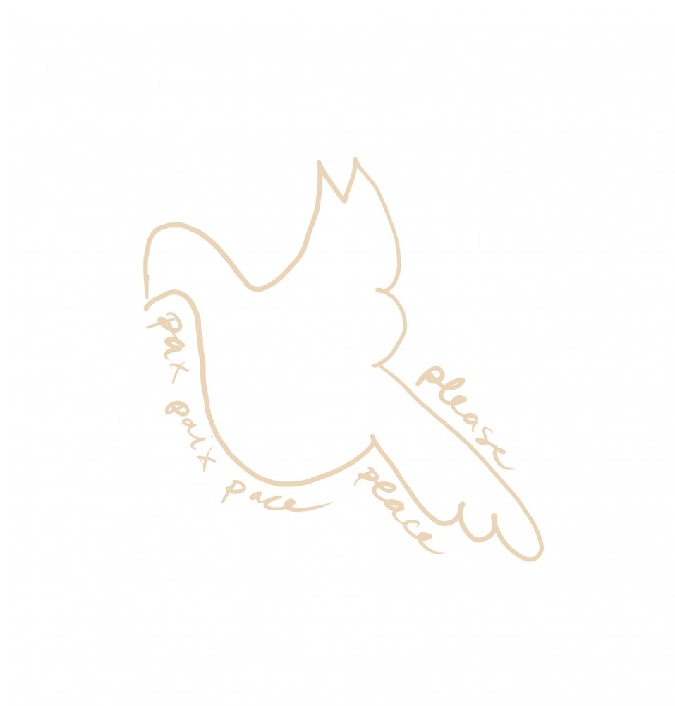 **Peace Dove Outline**
