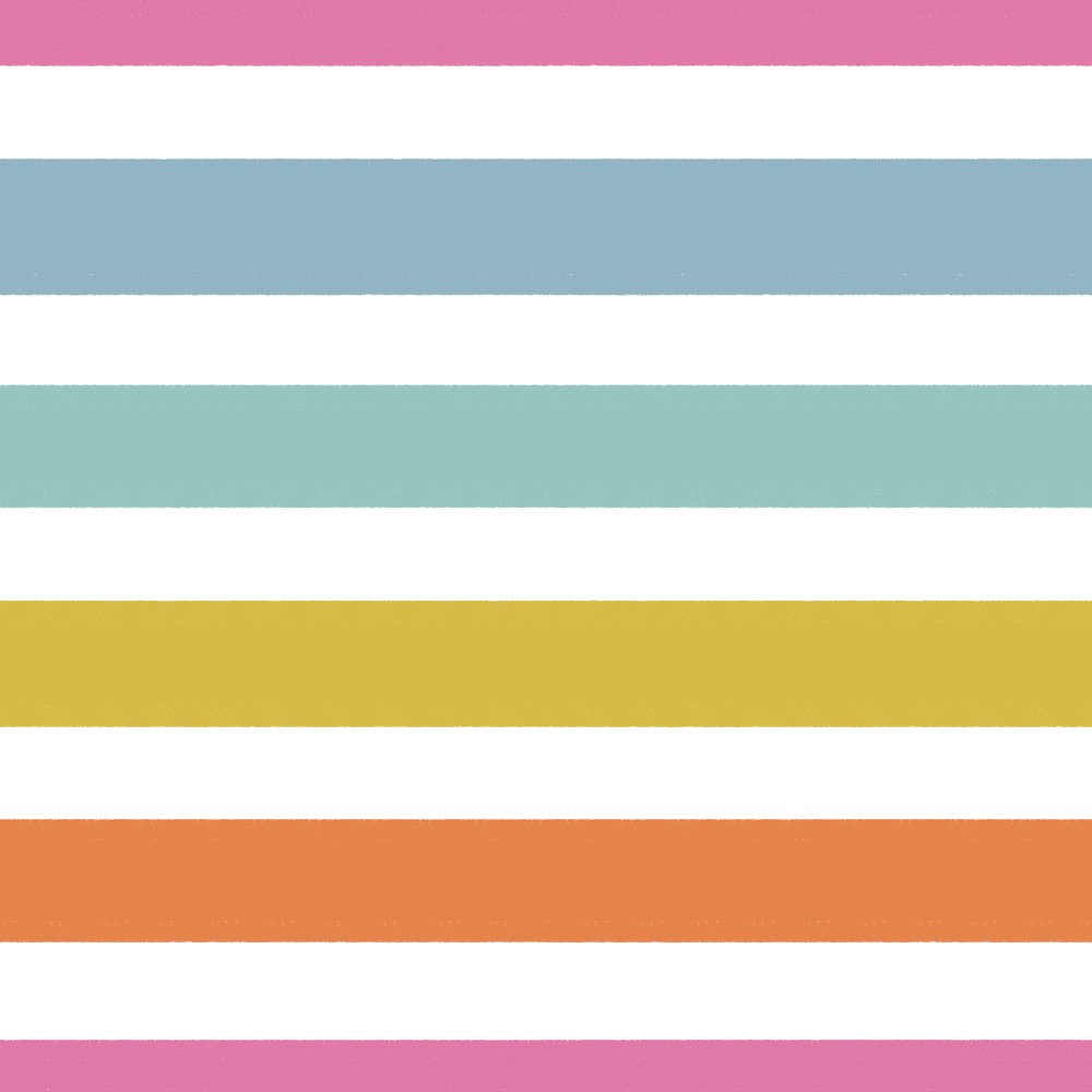 Vibrant Pastel Stripes