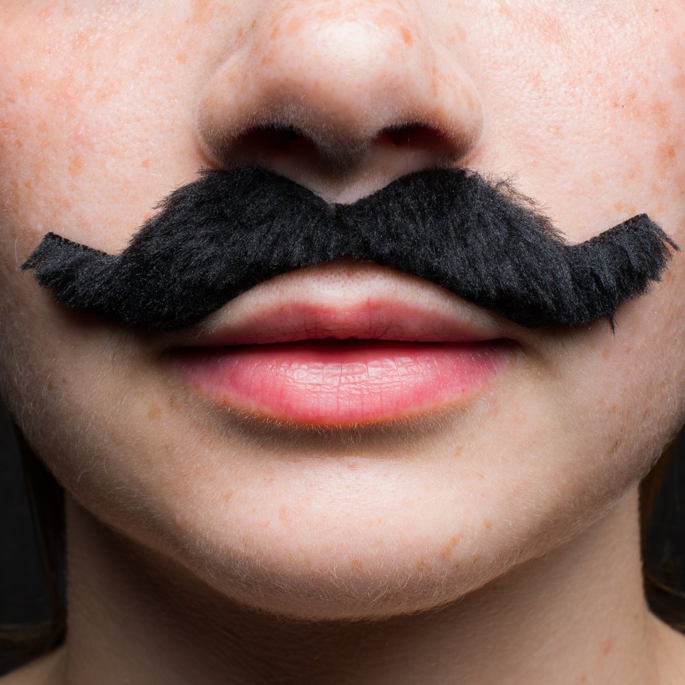 Funny Black Mustache