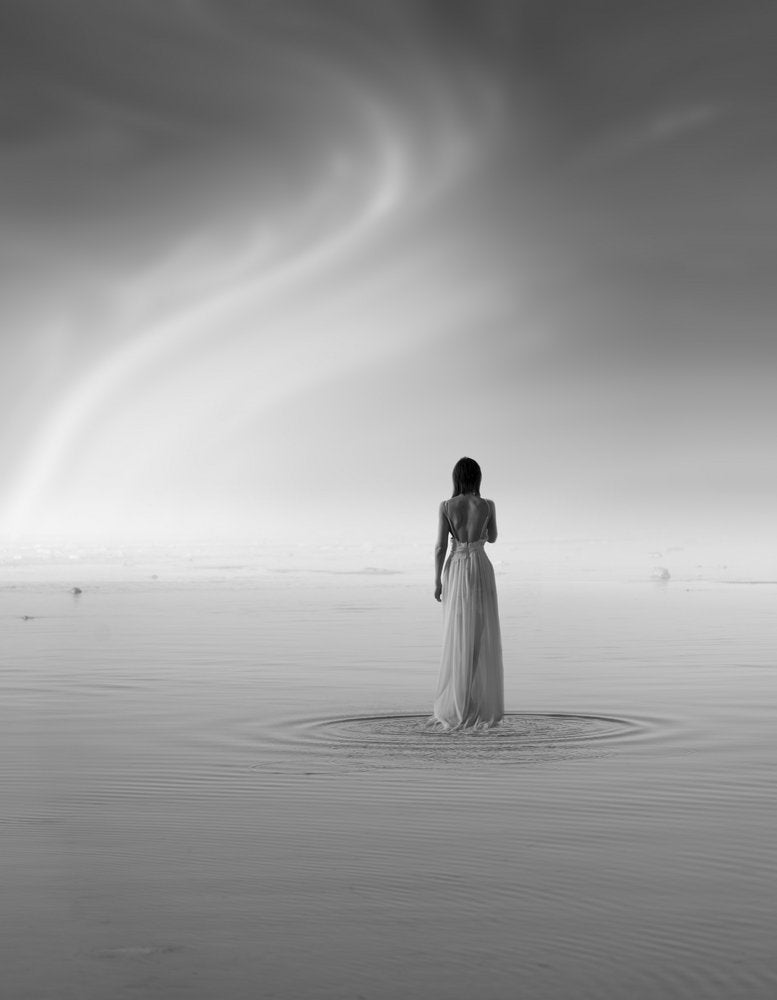 Woman in Calm Waters