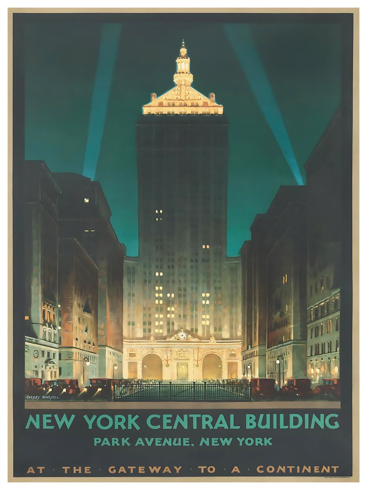 New York Central Nightscape