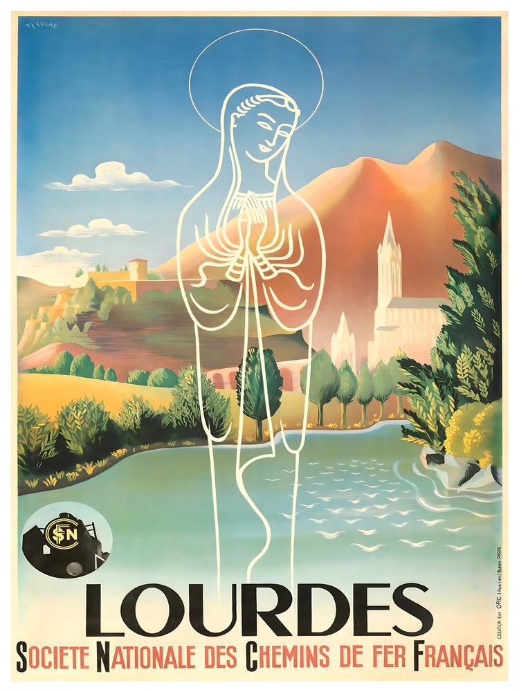 Lourdes Virgin Mary