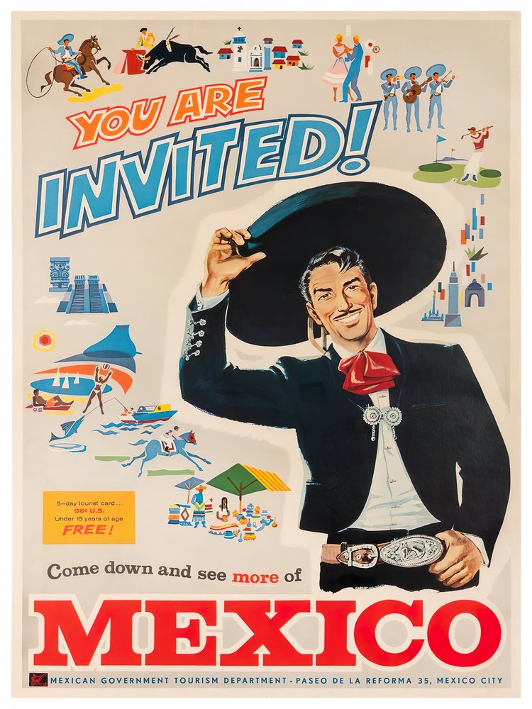 Vibrant Mexico Invitation
