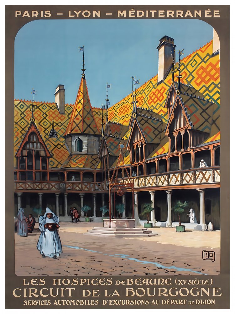 Hospices de Beaune Courtyard