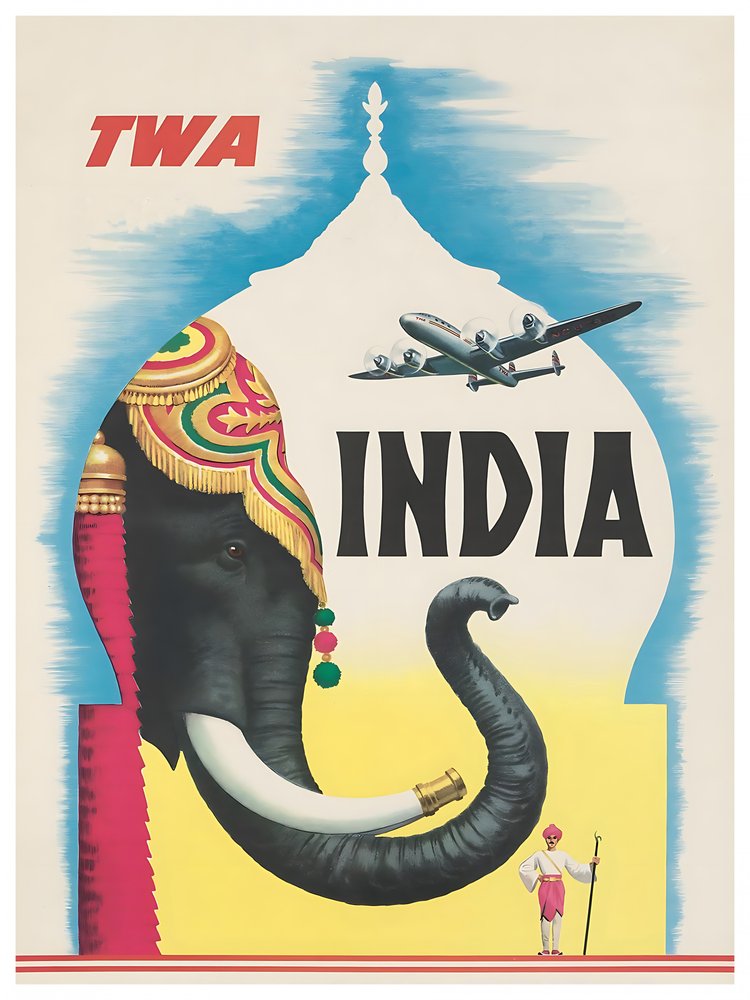 India Elephant Plane Journey