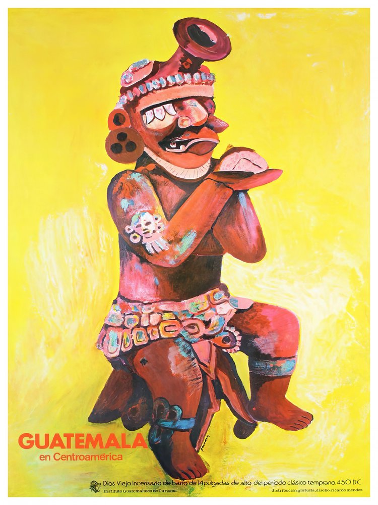 Mayan Incense Deity