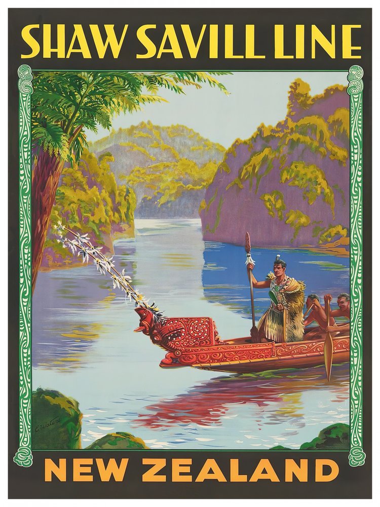Maori Canoe New Zealand