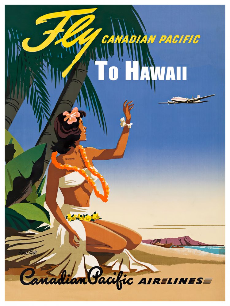 Vintage Hawaii Hula Dancer