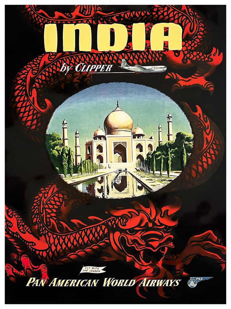 Taj Mahal Dragon Flight